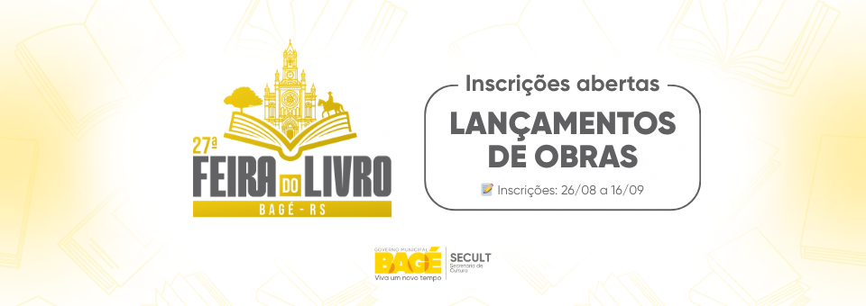 27a Feira do Livro Bagé - RS