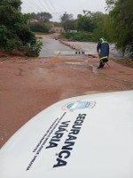 Defesa Civil, Seinfra e SSM realizam ações em virtude das chuvas desta manhã (24)