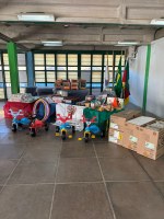 Prefeitura distribui materiais às Escolas de Educação Infantil