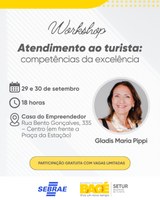 Prefeitura promove workshop sobre excelência no atendimento ao turista
