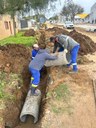 Seinfra dá início à obra na rua Professor Caggiano, no Getúlio Vargas