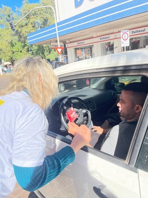 Ação chama atenção para a prevenção ao câncer bucal