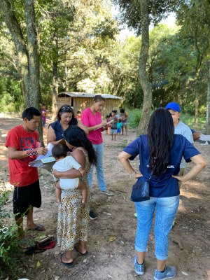 Ação conjunta da Prefeitura beneficia comunidade indígena que vive no Horto Municipal