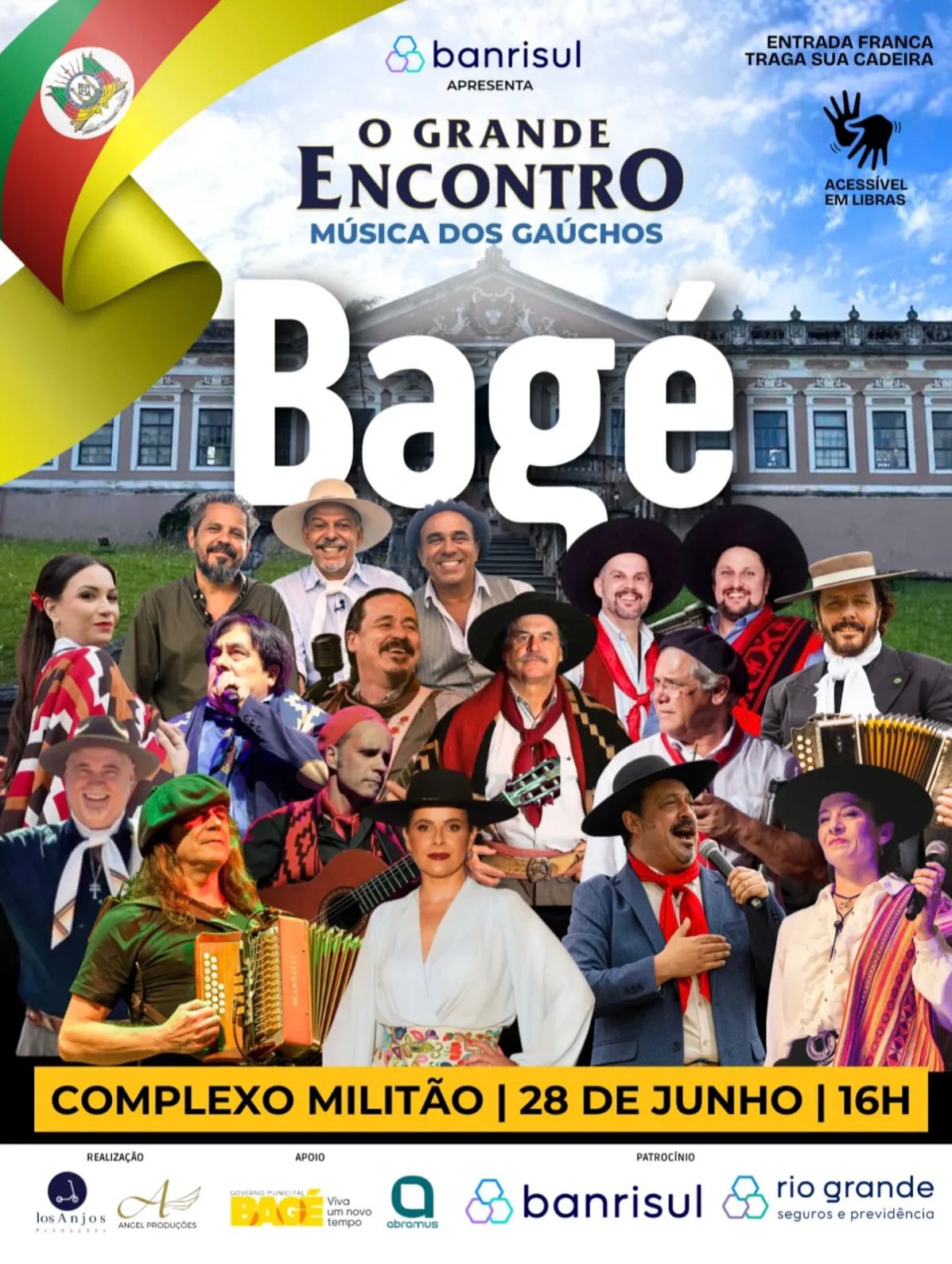 Bagé recebe “O Grande Evento” com a participação de 14 artistas gaúchos