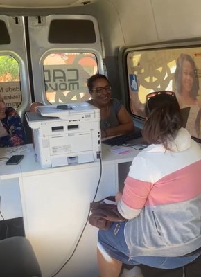 CadMóvel realiza atendimentos no São Bernardo e ultrapassa 500 pessoas assistidas nas últimas semanas