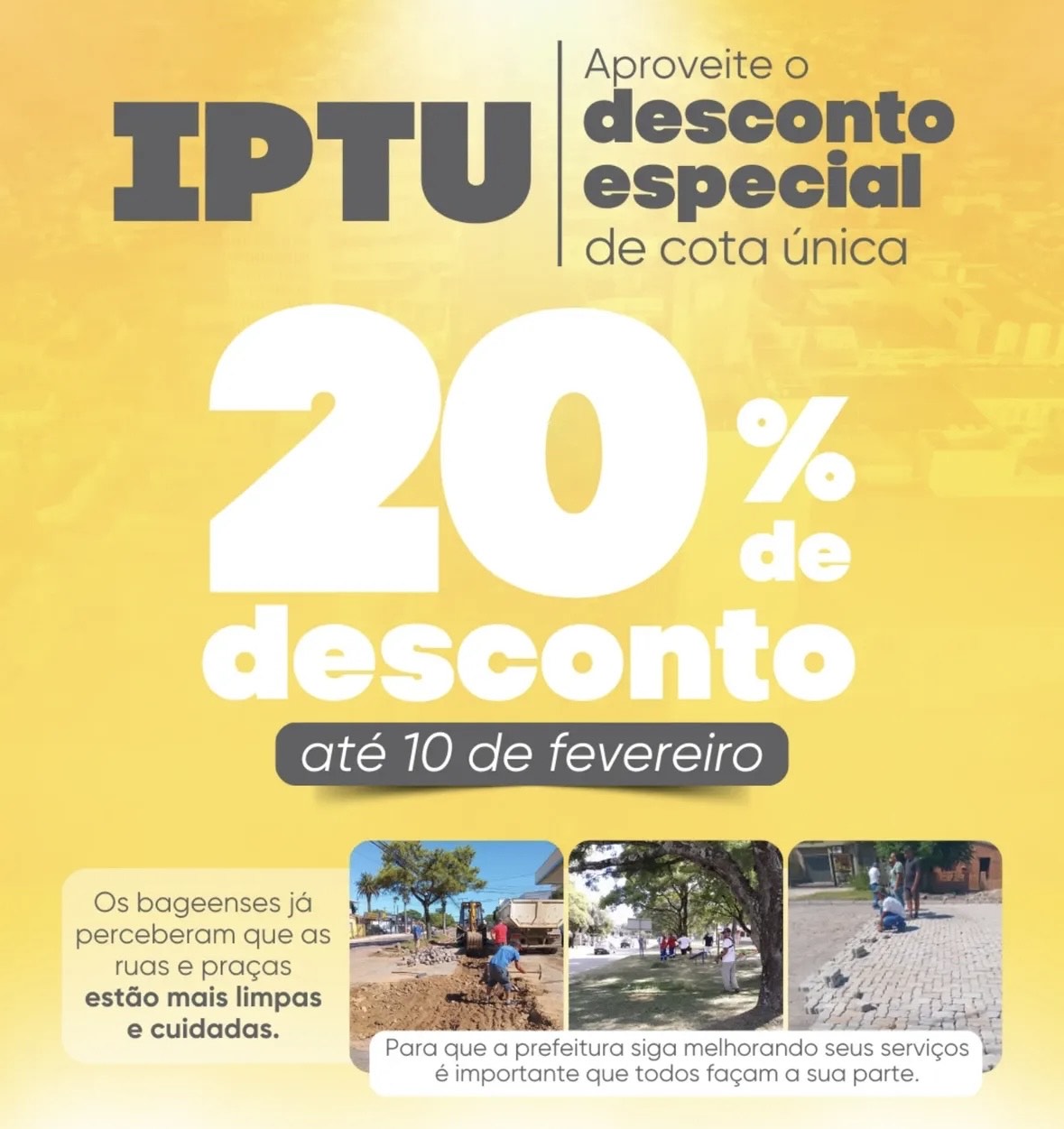 Carnês do IPTU já estão sendo entregues pelos Correios