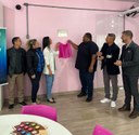 Casa da Menina inaugura sala de TV e brinquedoteca