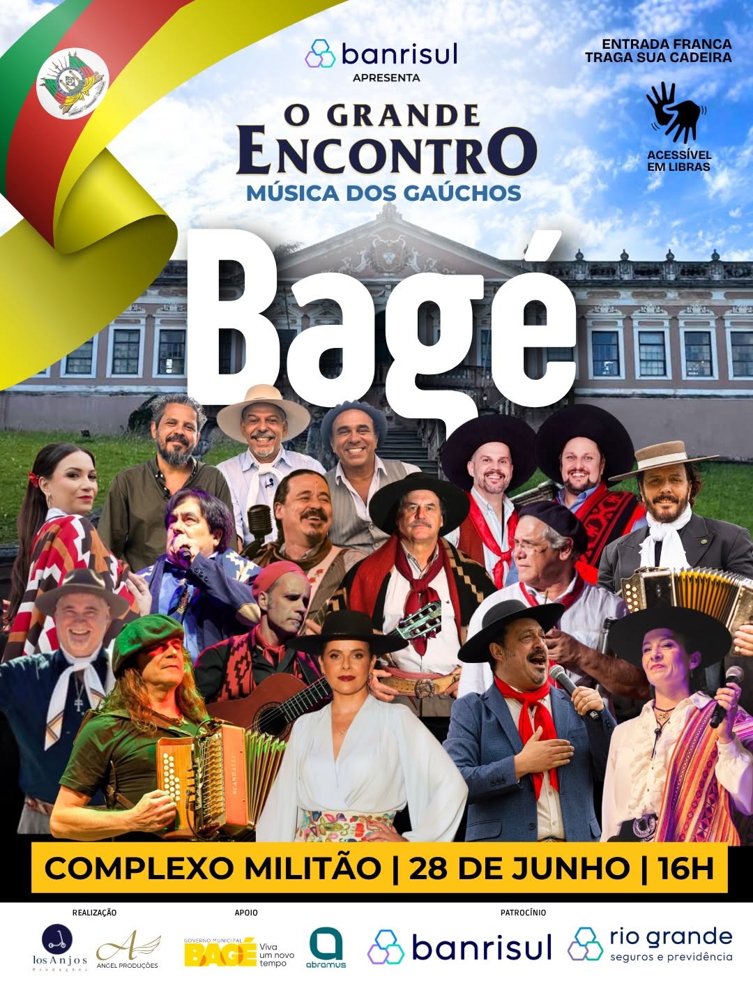 Bagé recebe “O Grande Evento” com a participação de 14 artistas gaúchos