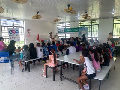 SMS realiza ação do programa Saúde Bucal nas Escolas