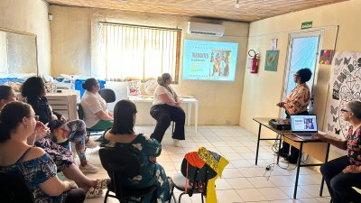 CRAS Ivo Ferronato recebe primeira Oficina de Turbantes em alusão ao Mês da Consciência Negra