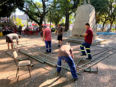 Equipes da Seinfra e SDR intensificam trabalhos no final de semana