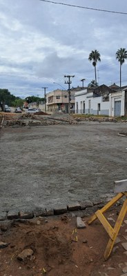 Etapa de calçamento da Flores da Cunha tem início