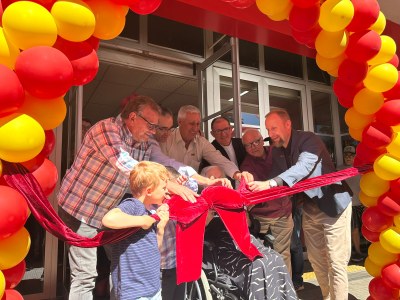 Executivo marca presença na inauguração do novo Supermercado Nicolini em Bagé