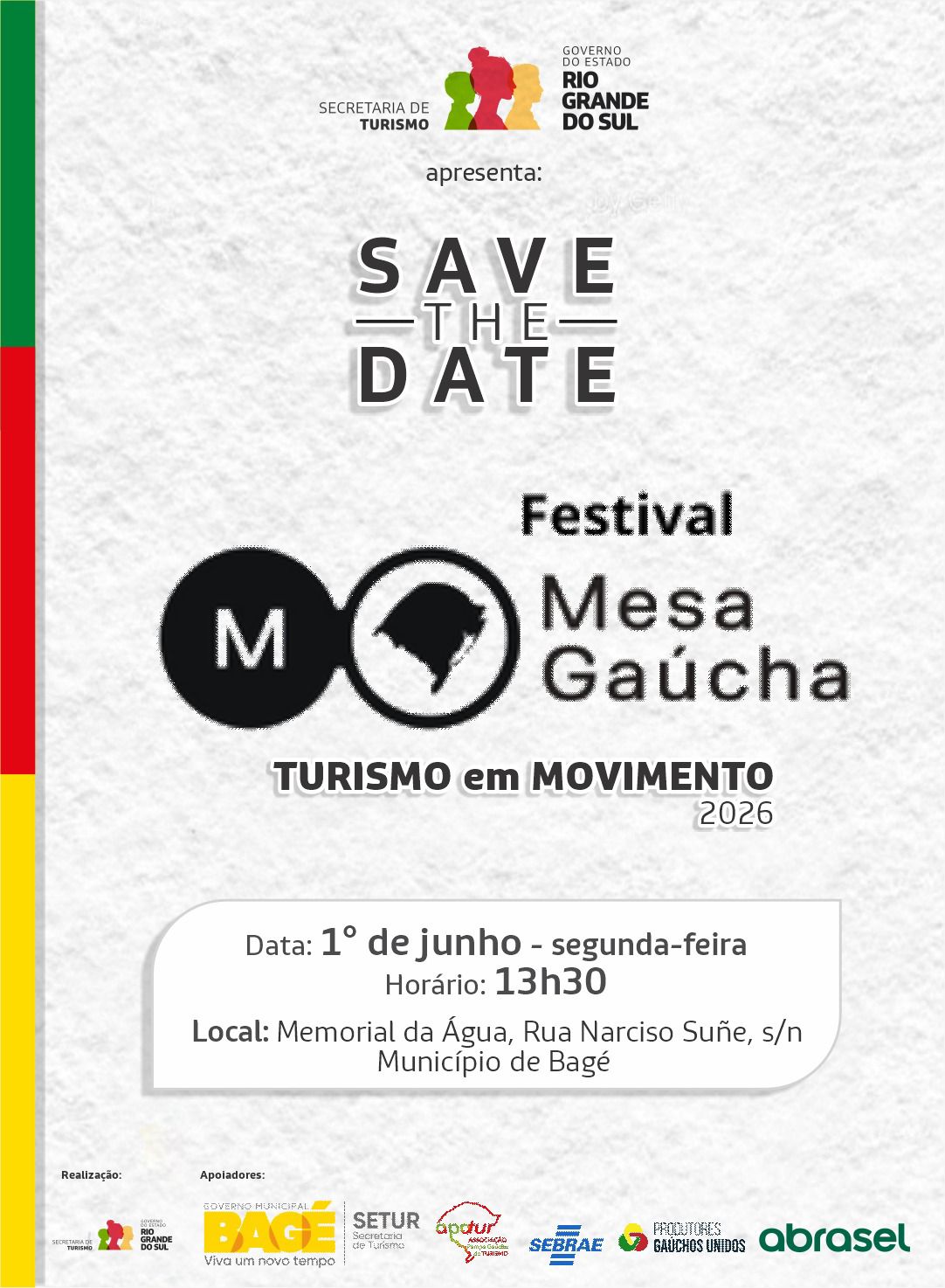 Festival Mesa Gaúcha terá edição em Bagé voltada à valorização da gastronomia regional