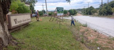 Governo Municipal realiza manutenção e limpeza geral no Centro Social Urbano