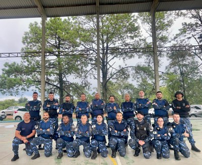 Guarda Municipal participa de nova etapa do estágio de qualificação profissional