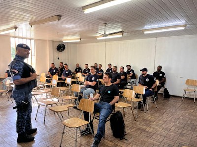 Guardas civis aprovados no último concurso iniciam formação