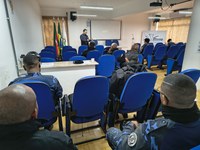 Guardas Municipais de Bagé participam de capacitação sobre Direitos Humanos e Segurança Pública