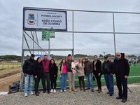 Homenagem reconhece trajetória de Adão Cougo de Oliveira no esporte bageense