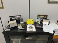 Lions Clube Bagé Solidariedade doa acervo histórico ao Arquivo Público Municipal