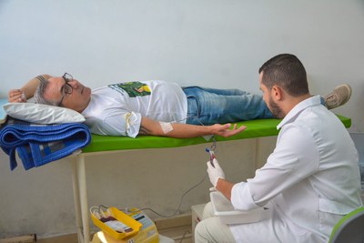 Município consegue fechar a meta de doação de sangue