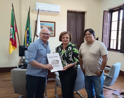 Município recebe plano de trabalho da criação do Centro Cultural Cidade de Santa Fé