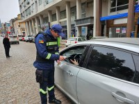 Panfletagem marca lançamento do Programa de Proteção ao Pedestre