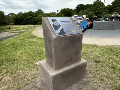 Pista pública de skate passa a se chamar ‘Tio Aires’