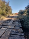 Ponte é interditada para conserto