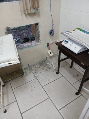 Poucos dias após ter sido instalado em novo espaço, SAIS é furtado
