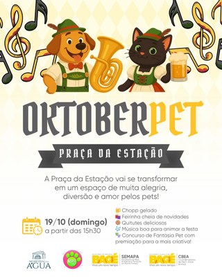 Praça da Estação recebe OktoberPet