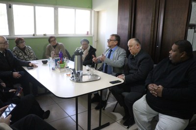 Prefeito participa de reunião para auxiliar Fundação Geriátrica José e Auta Gomes