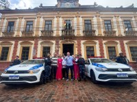 Prefeitura de Bagé amplia frota da Guarda Civil Municipal com entrega de duas novas viaturas