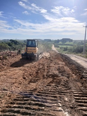 Prefeitura de Bagé concluí melhorias em estrada da Serrilhada