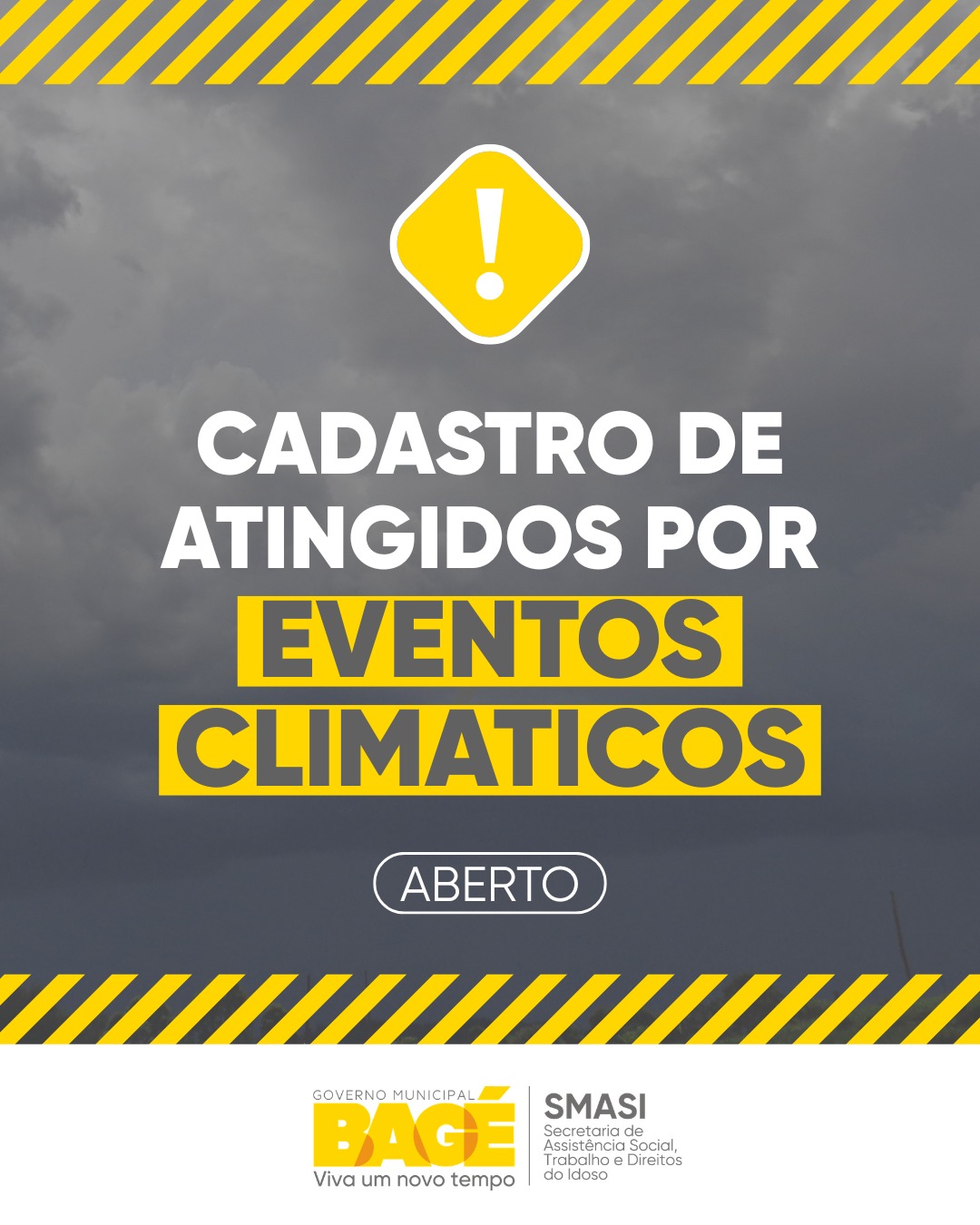 Prefeitura de Bagé reabre cadastro para famílias que necessitam de telhas após eventos climáticos