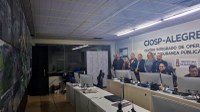 Prefeitura de Bagé realiza visita técnica ao CIOSP de Alegrete para avançar em soluções de videomonitoramento