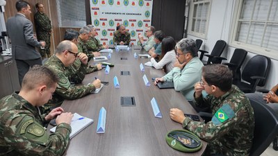 Prefeitura e Exército alinham cronograma da Barragem da Arvorezinha em reunião em Porto Alegre