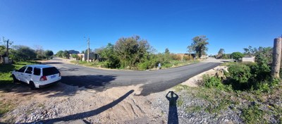 Prefeitura entrega obra de pavimentação da rua Athos Aramis Budó