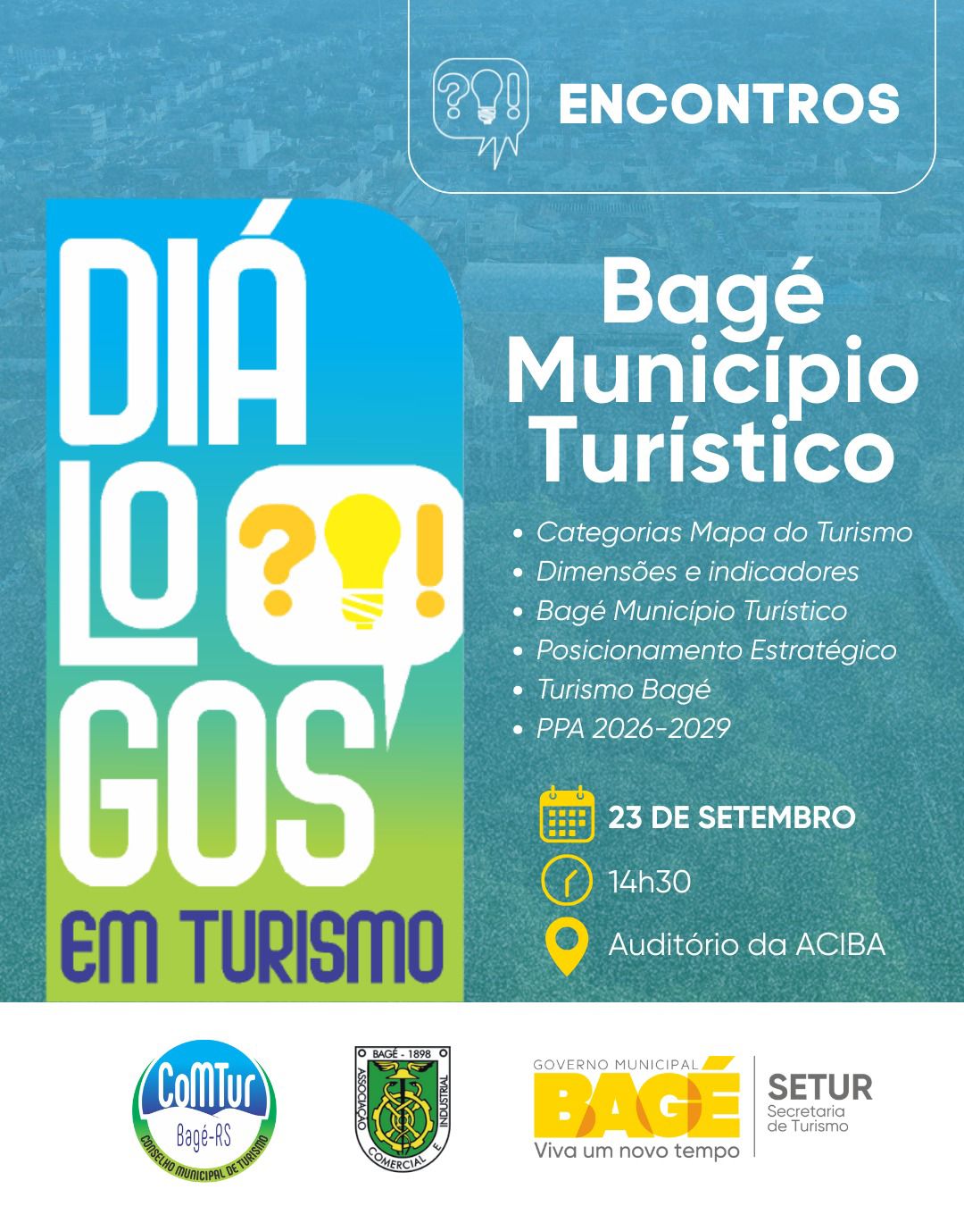 Prefeitura realiza 9ª edição do ‘Diálogos em Turismo’