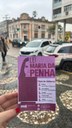 Prefeitura realiza panfletagem pelo aniversário da Lei Maria da Penha Prefeitura realiza panfletagem pelo aniversário da Lei Maria da Penha