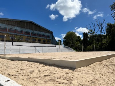 Quadras de beach tennis do Militão são inauguradas oficialmente