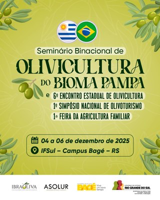 Região do Pampa pode aumentar a produção de azeites de oliva