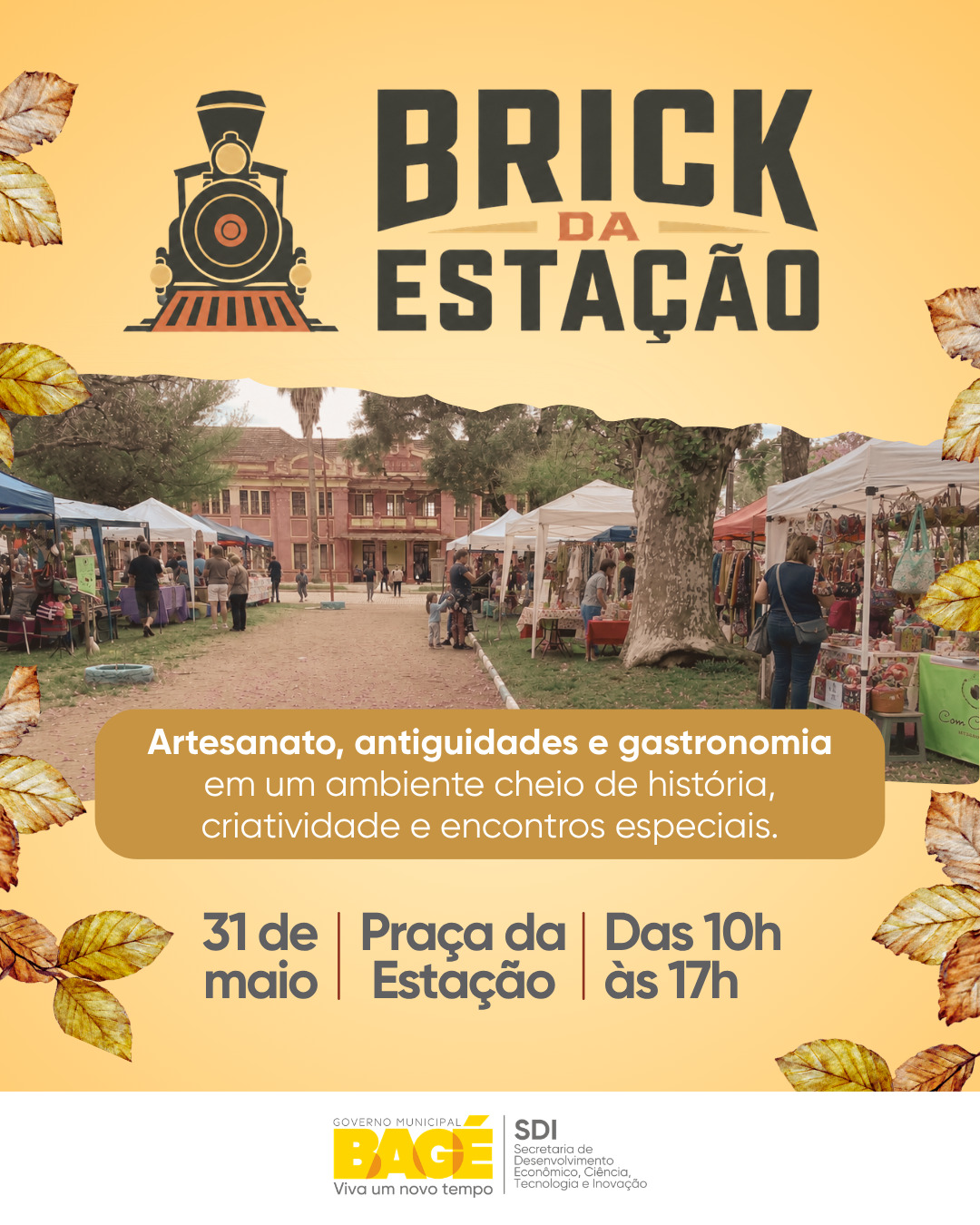 Retomada do Brick da Estação mobilizará 132 feirantes e está com inscrições encerradas