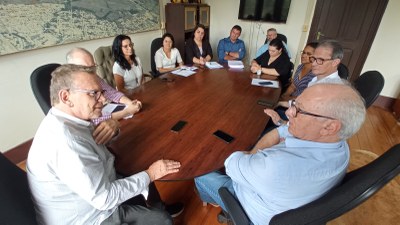 Reunião final do processo de transição apresenta números para prefeito eleito Luiz Fernando Mainardi