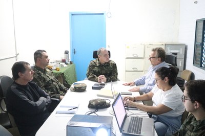 Reunião na Barragem da Arvorezinha destaca bom andamento das obras em Bagé
