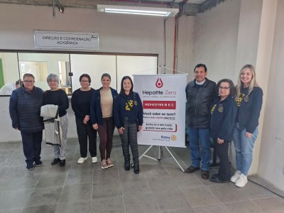 Sais participa de ação de conscientização sobre hepatites