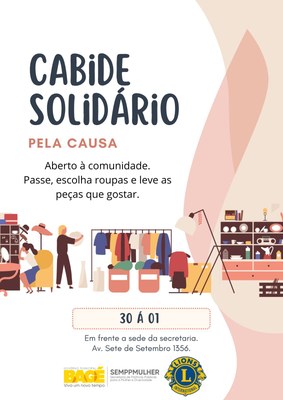 Secretaria da Mulher promove ação “Cabide Solidário” aberta à comunidade
