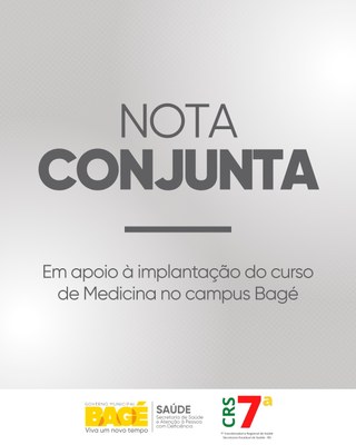 Secretaria de Saúde e 7ª Coordenadoria Regional de Saúde reforçam apoio ao curso de Medicina da Unipampa