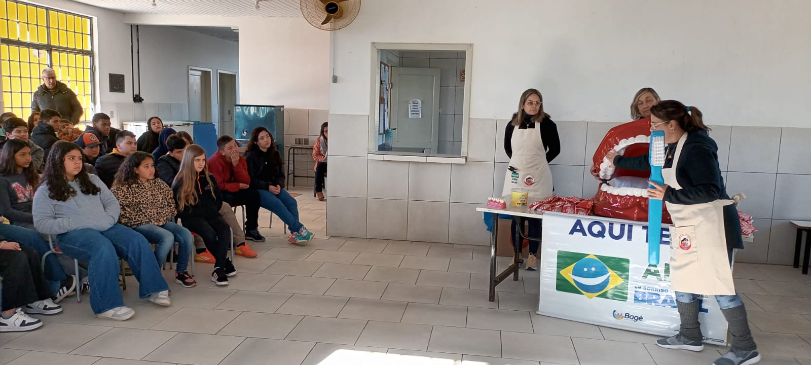Secretaria destaca ações de saúde bucal em escolas