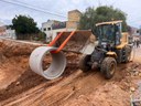 Seinfra intensifica trabalho em obra de drenagem entre João Teles e Flores da Cunha